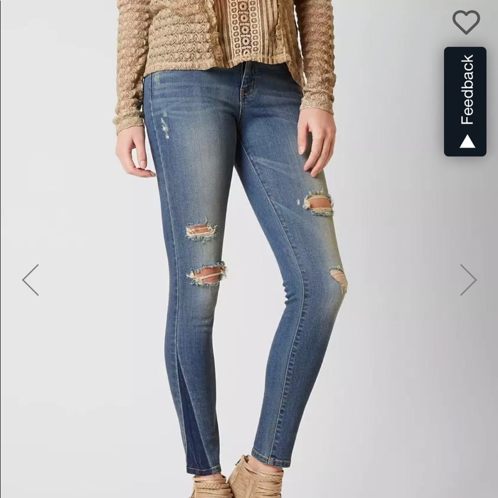 Flying monkey, mid rise, ankle skinny
